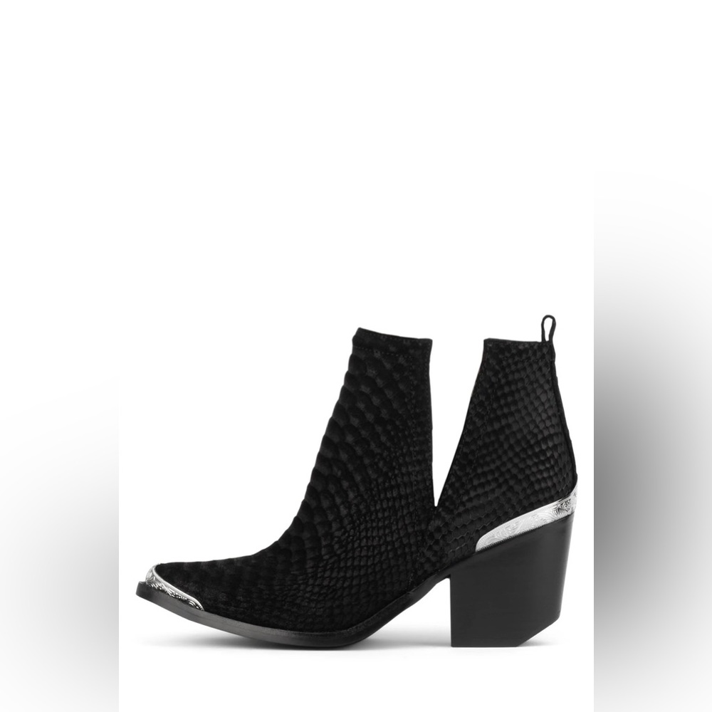 Jeffrey Campbell Cromwell Suede Snake Boots
